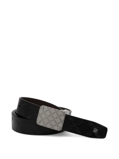 Michael Kors cinturón con logo en relieve