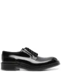 Alexander McQueen Float leather Derby shoes - Black