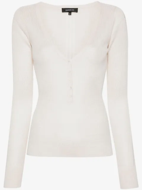 Barbara Bui fine-knitted top