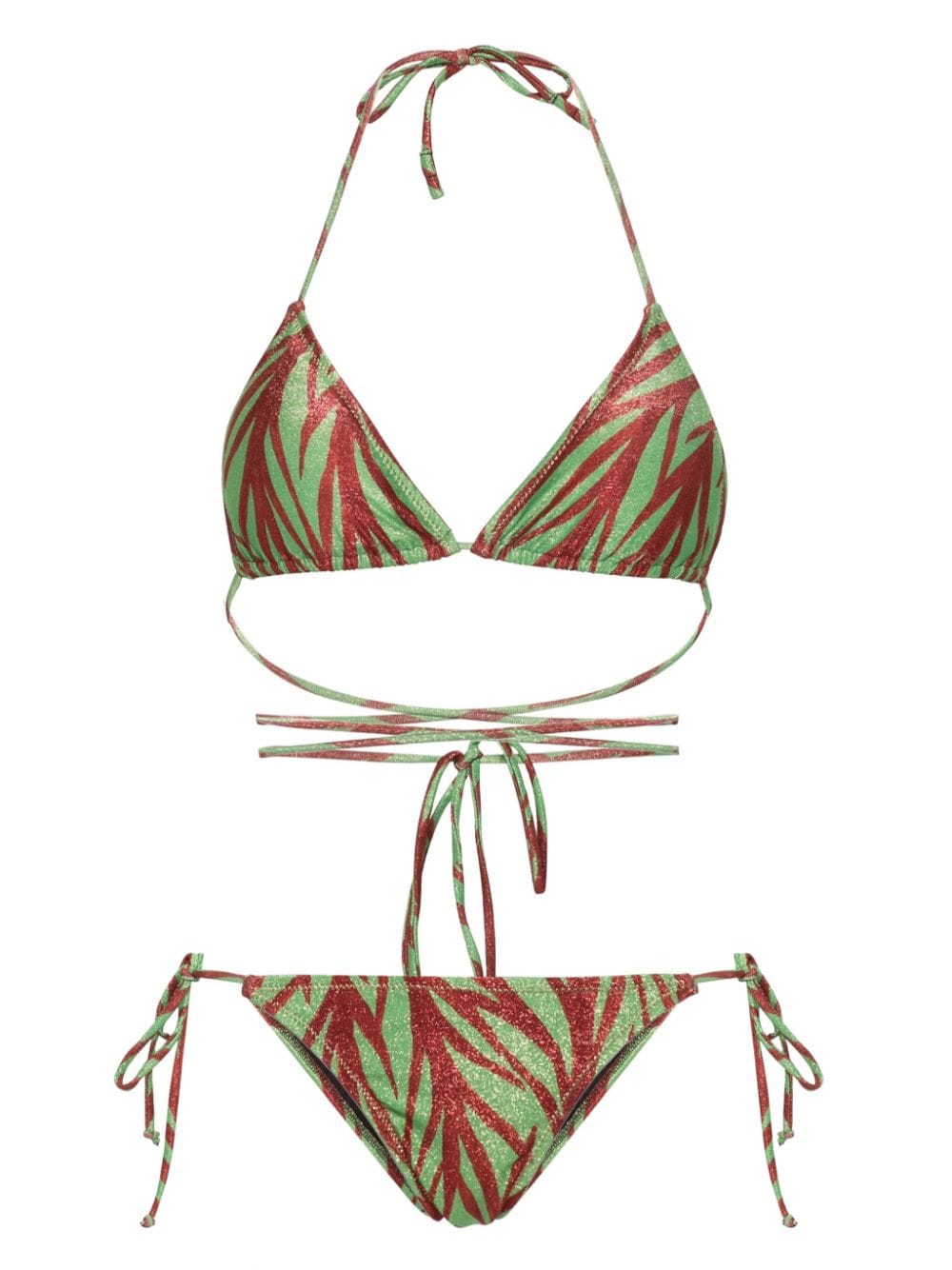 Reina Olga Miami Bikini Set In Green