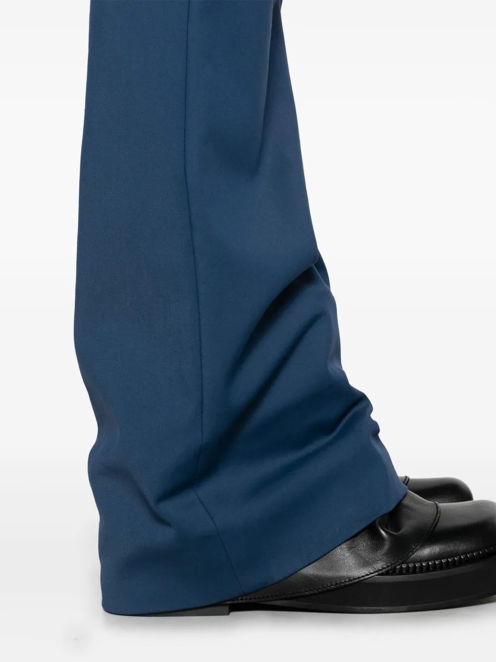 Vivienne Westwood Trousers High-waisted Flared Leg In Blue