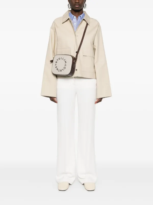 Stella McCartney カメラ ショルダーバッグ S | ニュートラル Stella McCartney カメラ ショルダーバッグ S | ニュートラル
