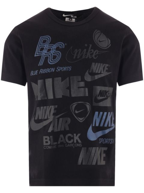 Comme Des Garcons Comme Des Garcons x Nike logo-print cotton T-shirt Men