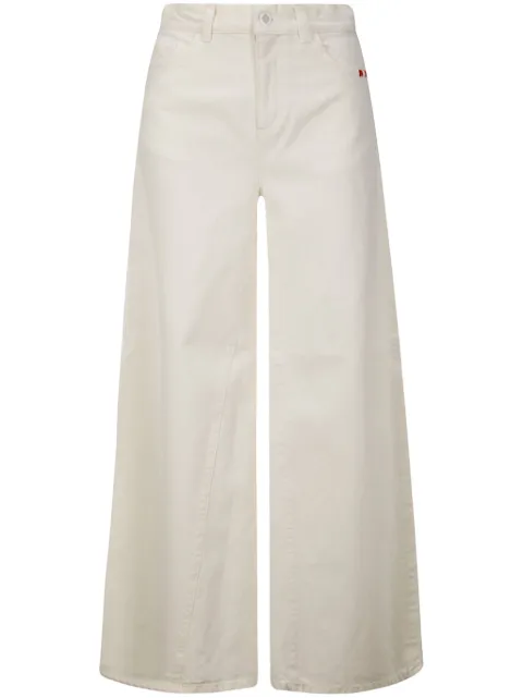 AMISH high-rise wide-leg jeans