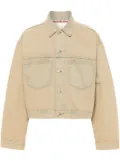 Acne Studios patch-pockets denim jacket - Neutrals