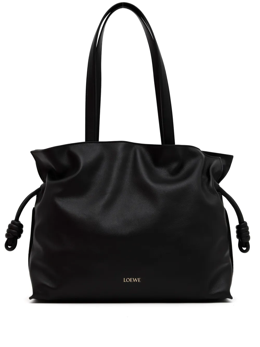LOEWE フラメンコ ショルダーバッグ L - ブラック LOEWE フラメンコ ショルダーバッグ L - ブラック