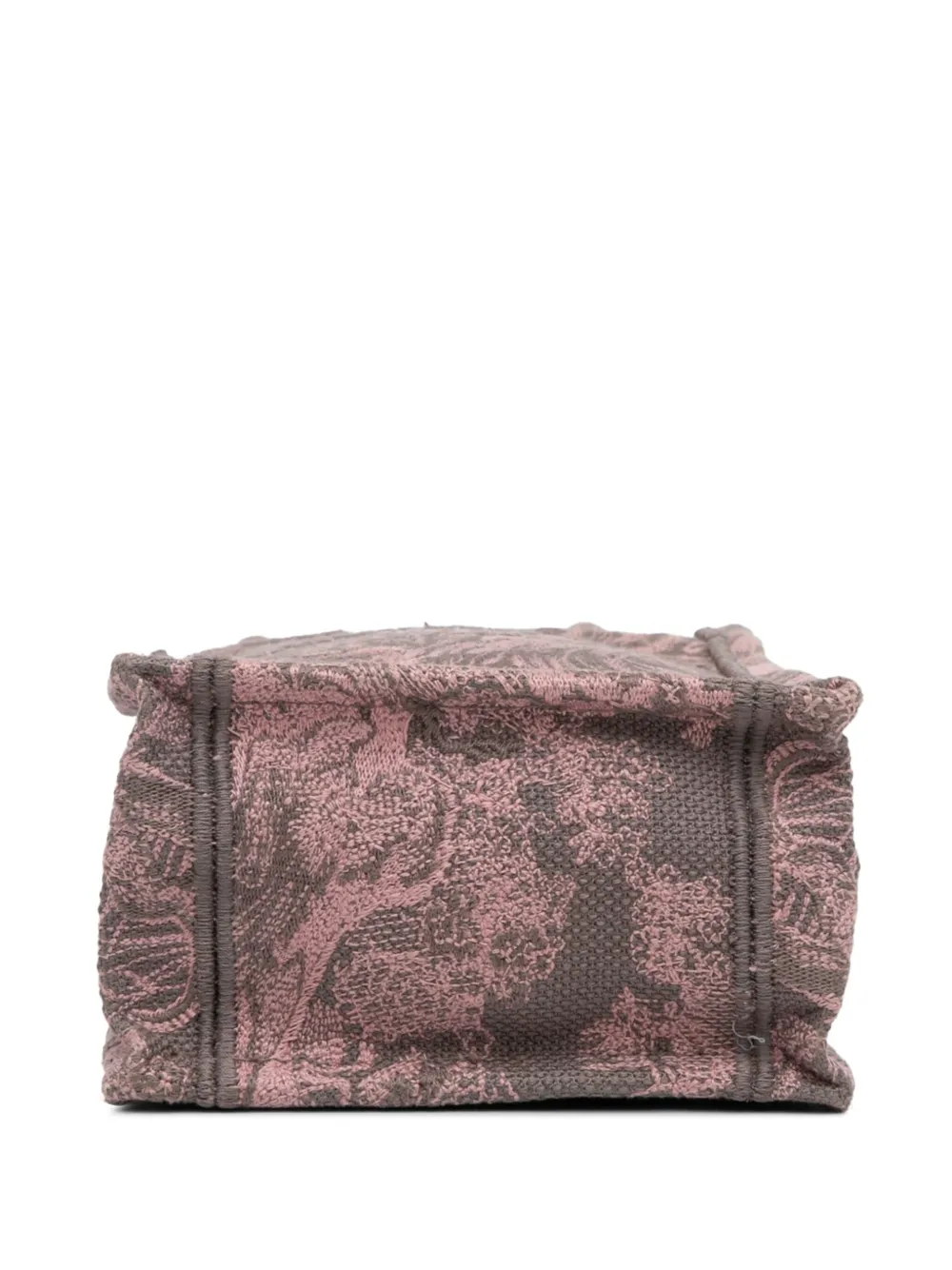 Pre-owned Dior 2023 Mini Toile De Jouy Vertical Book Tote Satchel In Pink