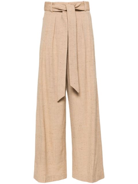 JOSEPH Atlas speckled palazzo pants Women