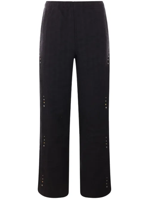 Pantalon en coton mélangé à coupe droite - Andersson Bell - Modalova