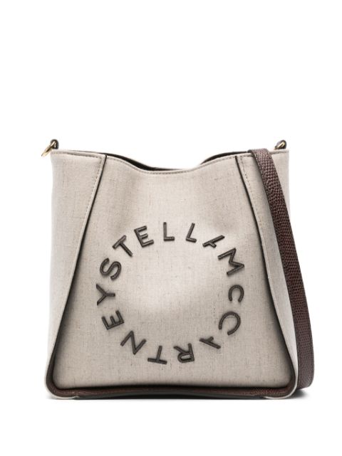 Stella McCartney logo-applique cross body bag Women