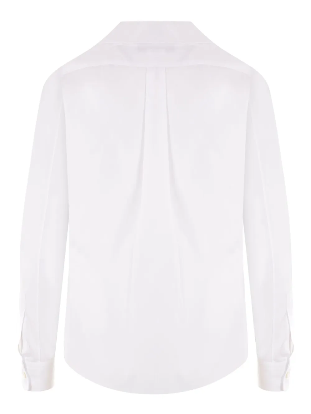 Black Comme Des Garçons Katoenen shirt met ronde kraag - Wit
