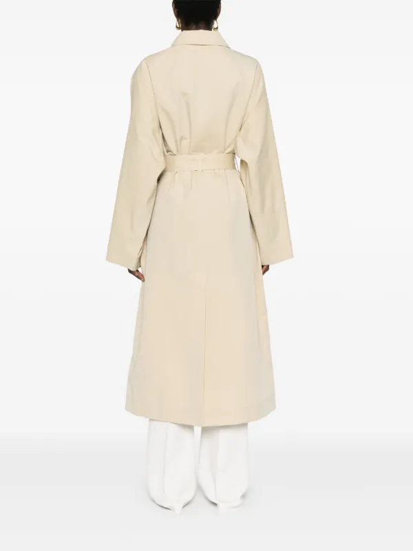 TOTEME Tumbled Belted Trench Coat | Neutrals | FARFETCH TOTEME Tumbled Belted Trench Coat | Neutrals | FARFETCH