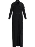 Versace silk jumpsuit - Black