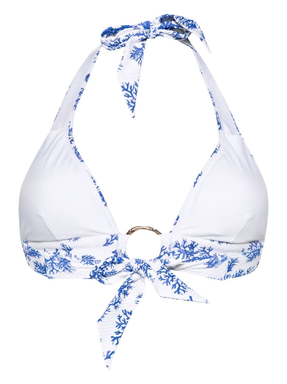 Heidi Klein Bikinitop met print - Blauw