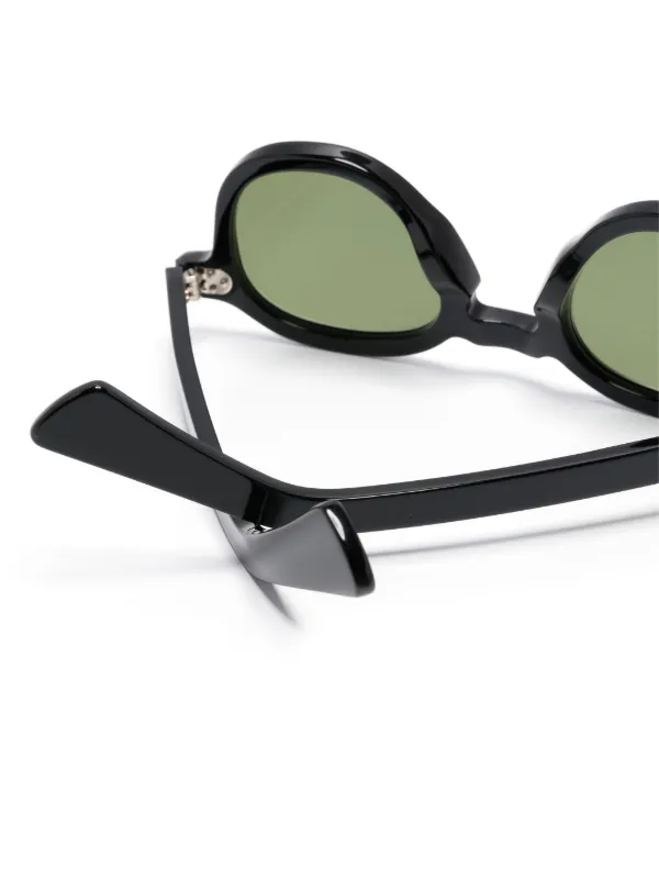 Lesca Clay パントフレーム サングラス | ブラック | FARFETCH JP