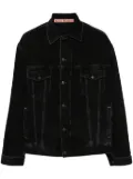 Acne Studios drop-shoulder denim jacket - Black