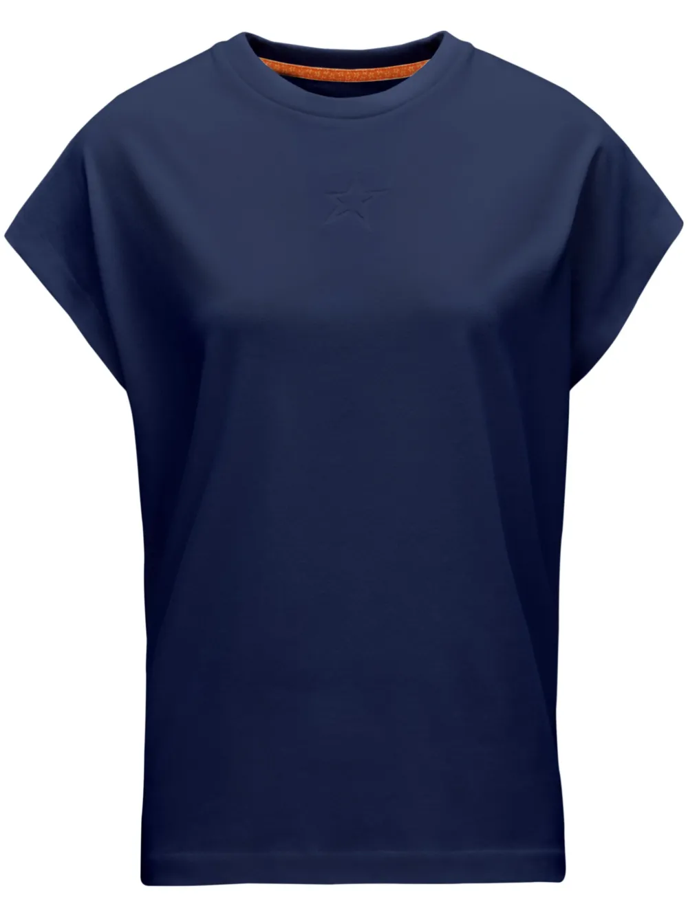 Perfect Moment T-shirt met logo reliëf Blauw