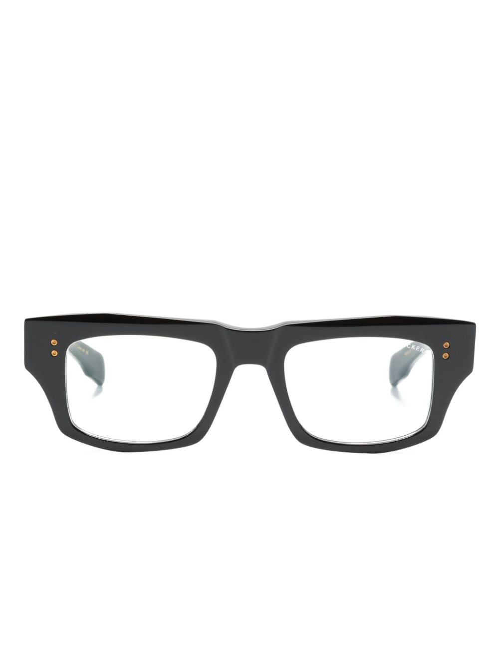 Dita Eyewear Cosmohacker Rectangle-frame Glasses In Black