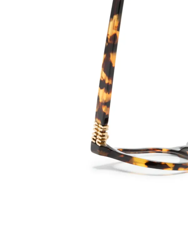 Miu Miu Eyewear square-frame Glasses | Brown | FARFETCH CA