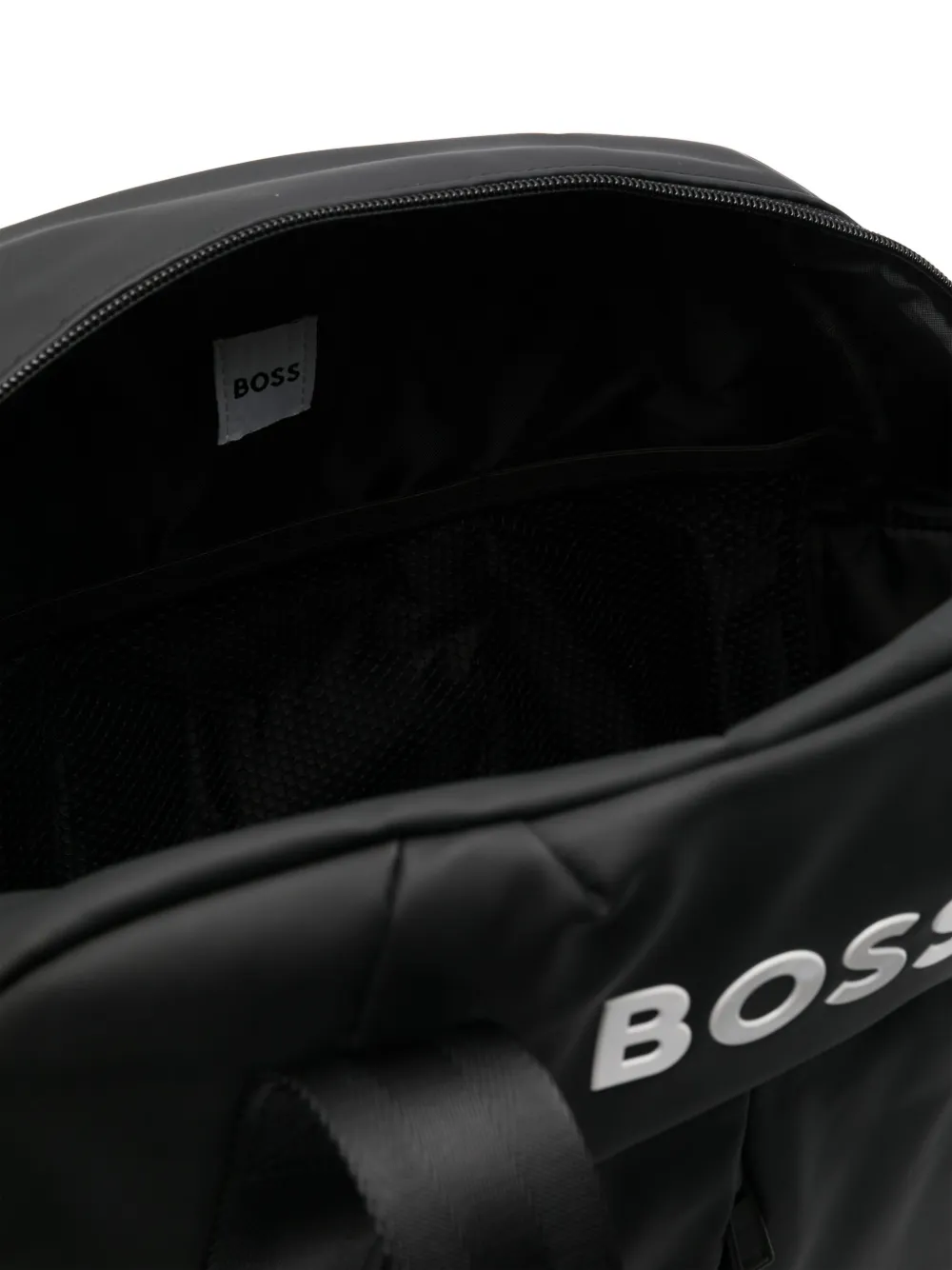 BOSS Kidswear Canvas luiertas Zwart