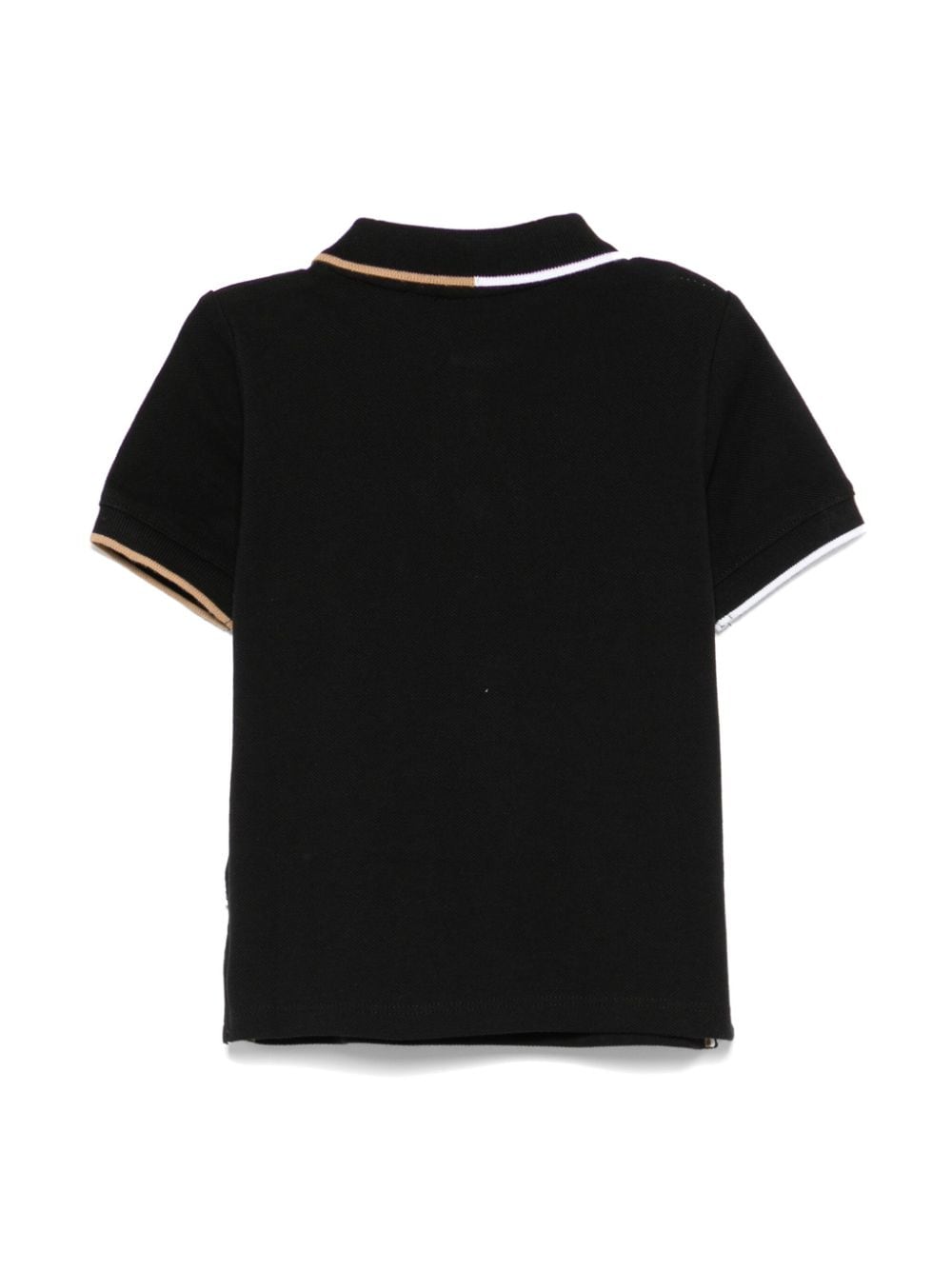 Shop Bosswear Logo-embroidered Polo Shirt In Schwarz