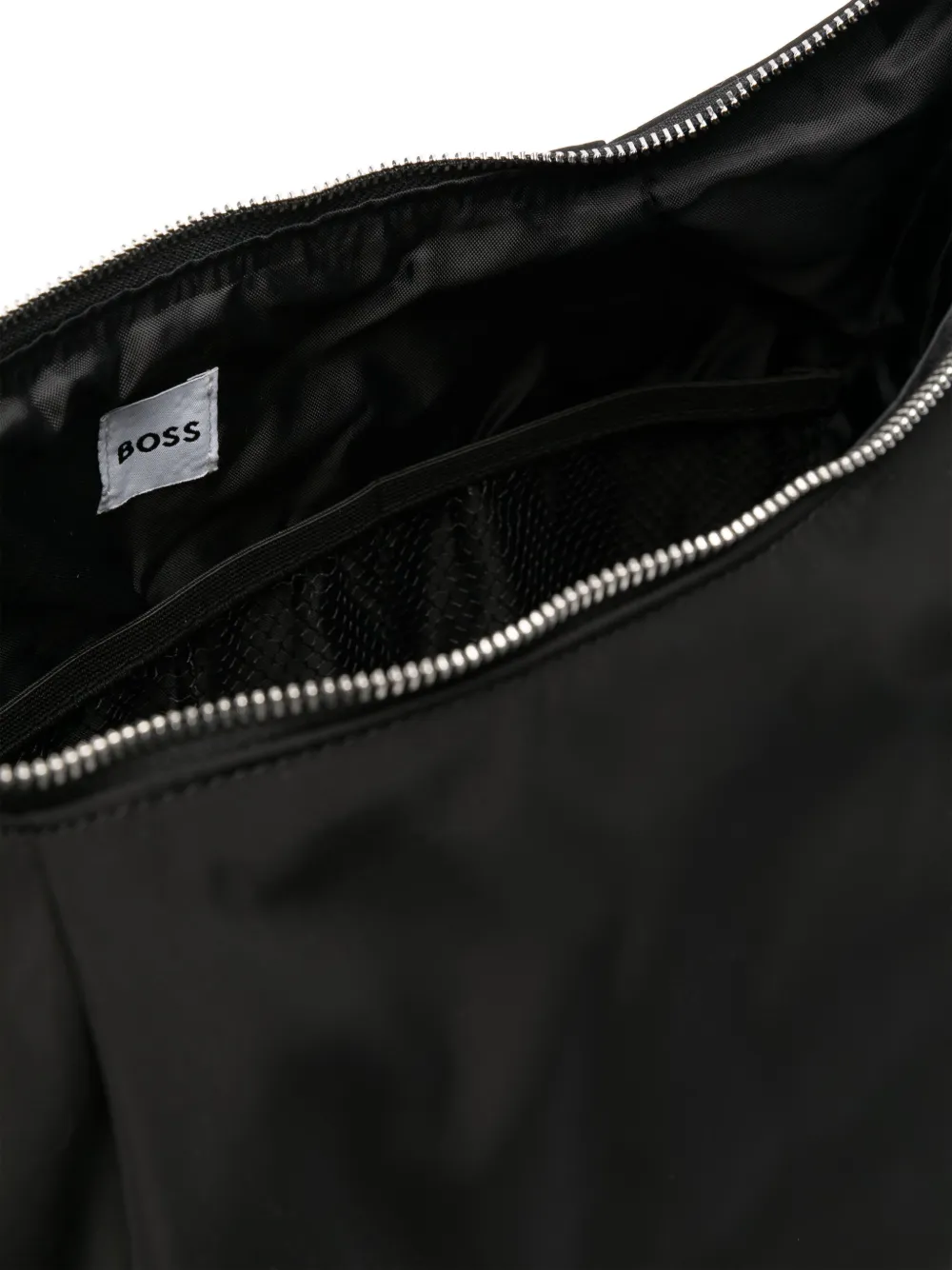 BOSS Kidswear Luiertas met logoprint Zwart