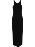 TOTEME sleeveless organic cotton maxi dress - Black