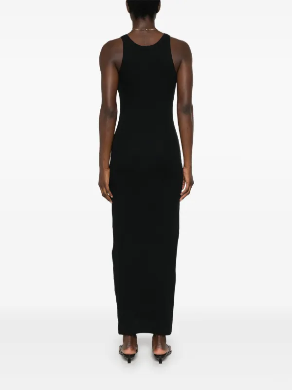 セットアップ TOTEME COTTON LONG DRESS TOTEME Sleeveless Organic Cotton Maxi Dress | Black | FARFETCH