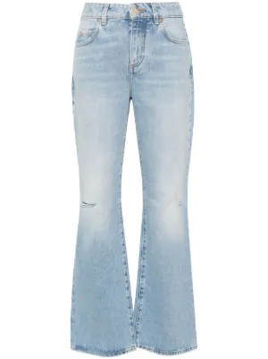 AMIRI フレアジーンズ | ブラック | FARFETCH JP