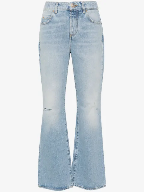 Balmain mid-rise flared jeans