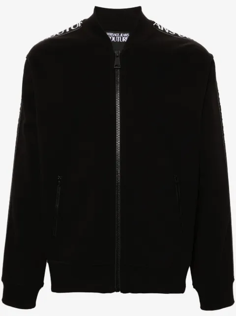 Versace Jeans Couture sudadera con ribete del logo