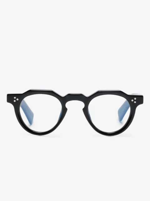 Lesca Bertolt round-frame glasses