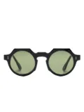 Lesca Buzz round-frame sunglasses - Black