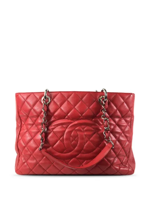 CHANEL Pre-Owned 2011 Caviar Grand Shopping Shopper