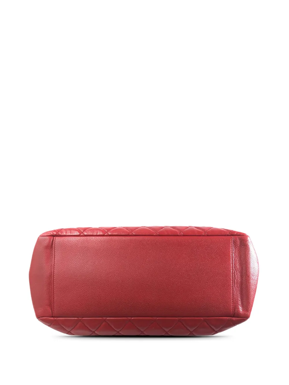 CHANEL Pre-owned 2011 Caviar Grand Shopping Tote Bag In Red