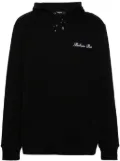 Balmain Signature cotton hoodie - Black