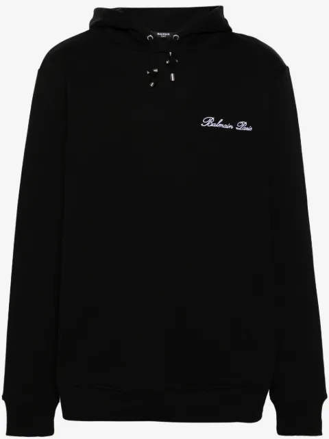 Balmain Balmain Signature cotton hoodie