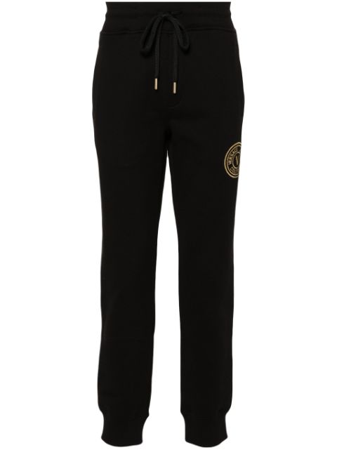 Versace Jeans Couture logo-embroidered cotton track pants Men