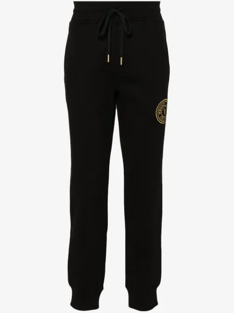 Versace Jeans Couture pants con logo bordado