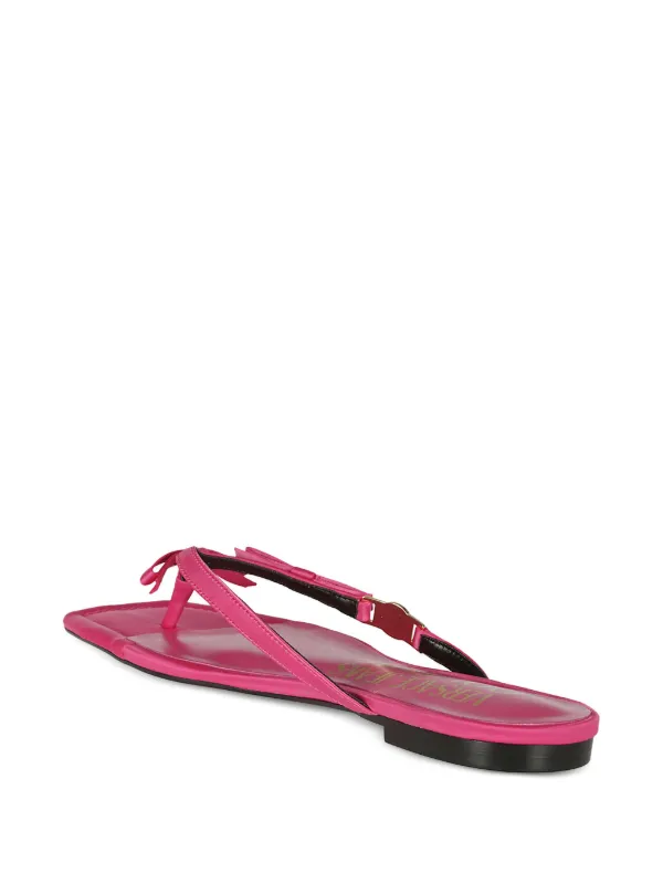 Bow tie flip flops sales