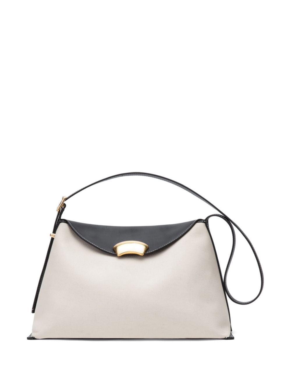 ID Soft two-tone leather shoulder bag