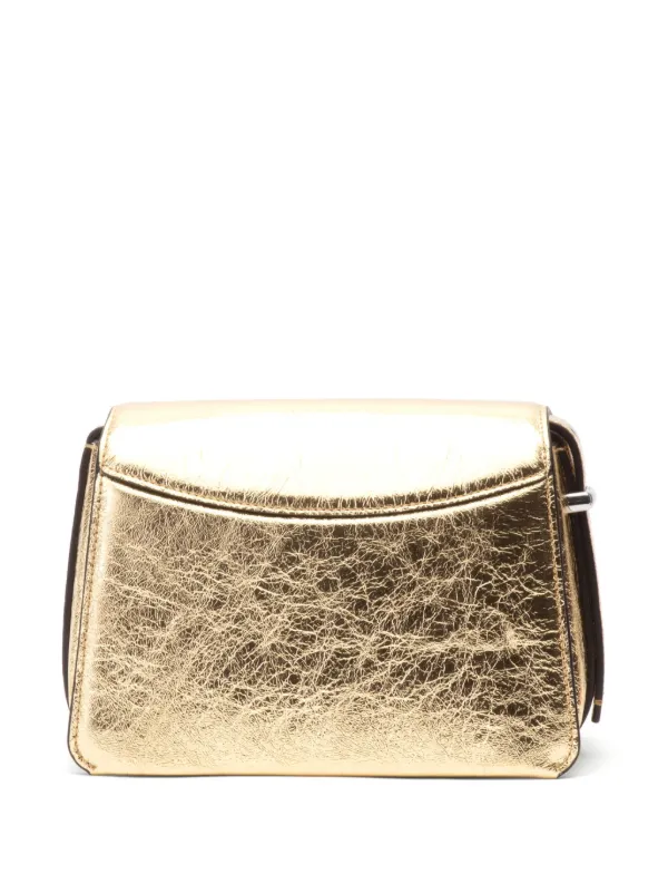 3.1 Phillip Lim ID metallic-finish Leather Shoulder Strap | Gold 