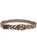 BODE woven belt - Brown