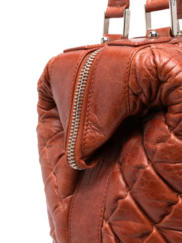 Balenciaga Pre-Owned 2020 Quilted Tote Bag Orange FARFETCH PH