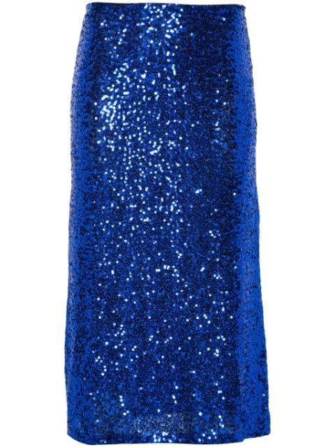 Jolette sequinned pencil skirt