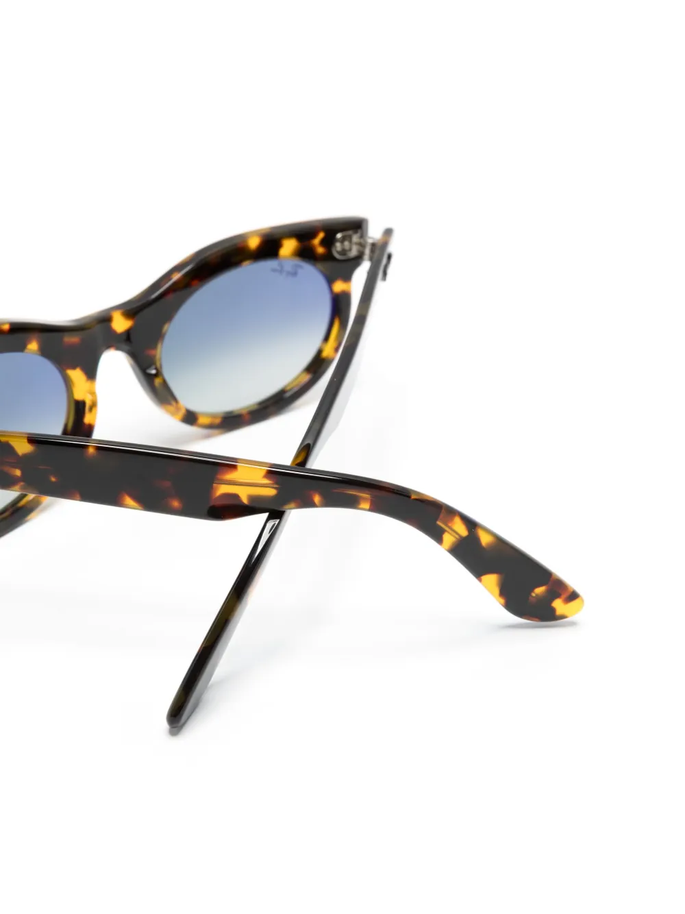 Ray-Ban Wayfarer bril met ovalen montuur Bruin
