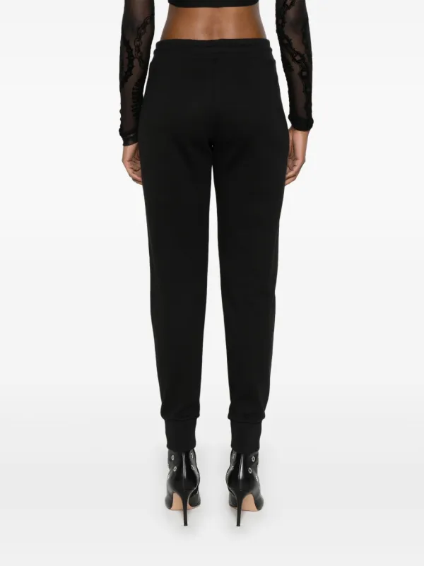 パンツ VERSACE JEANS COUTURE Woman Pants Black 78HAA111N0356 899 Versace Jeans Couture embroidered-logo Track Pants | Black