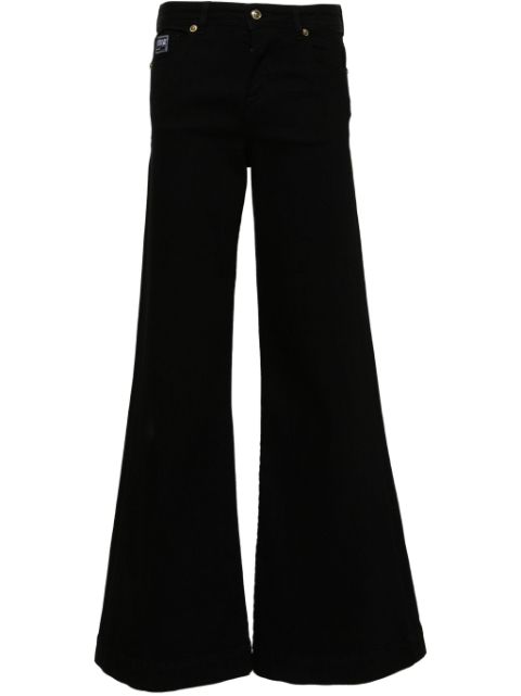 Versace Jeans Couture high-rise wide-leg jeans