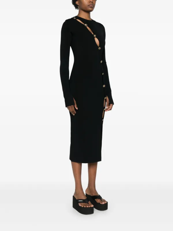 Versace Jeans Couture ニットドレス | ブラック | FARFETCH JP