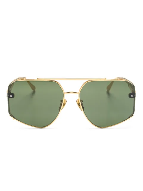 Linda Farrow Amar pilot-frame sunglasses
